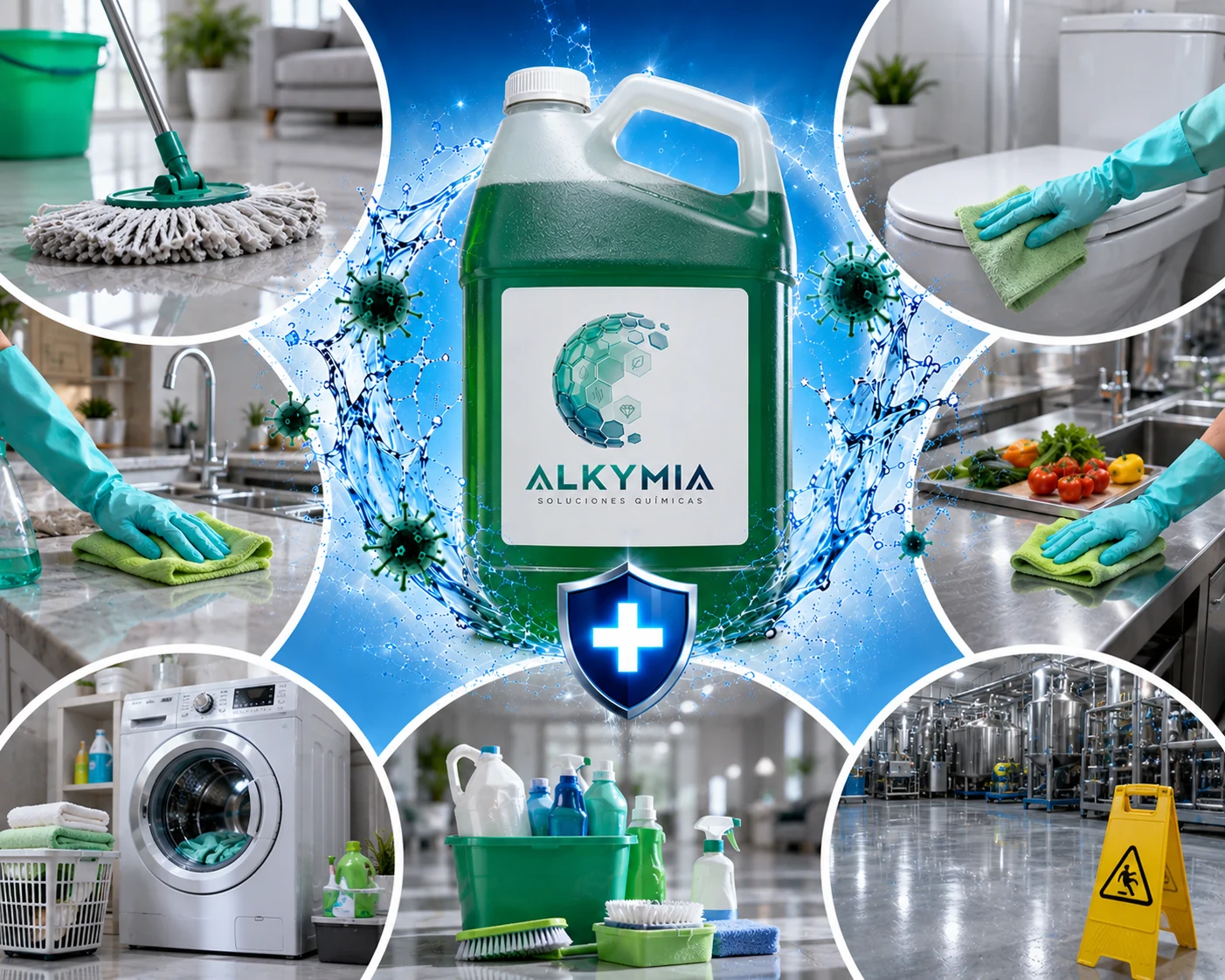 Línea Desinfección ALKYMIA