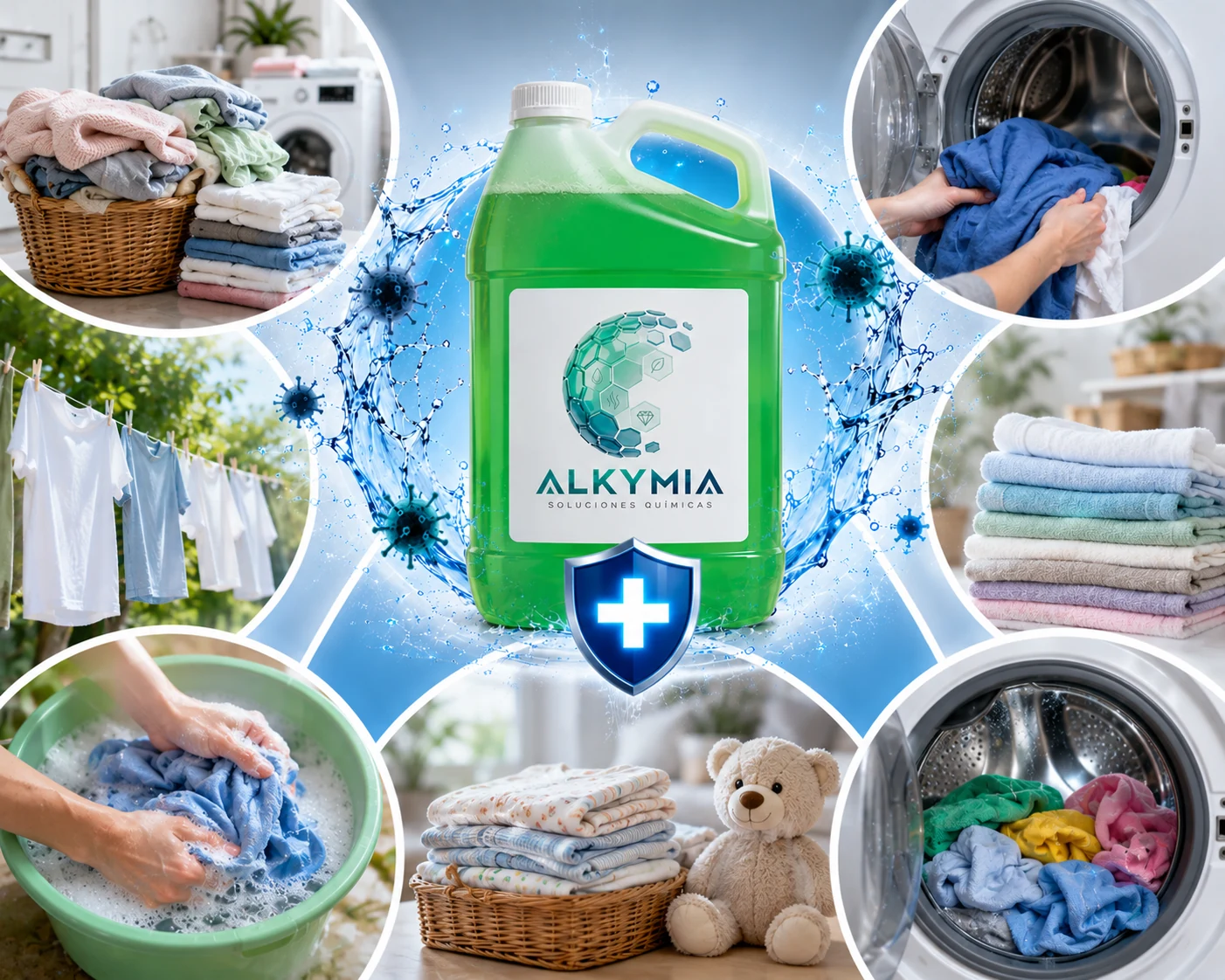 Línea Lavandería ALKYMIA